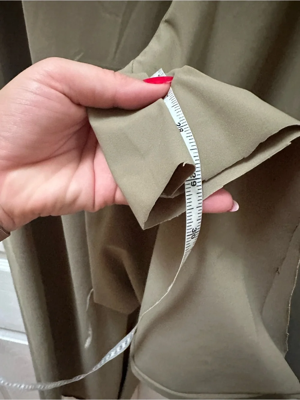 Athleta Pinnacle High Rise Trouser tan Wide Leg pants 10